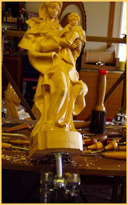 Little House Woodcarving Eli Vise